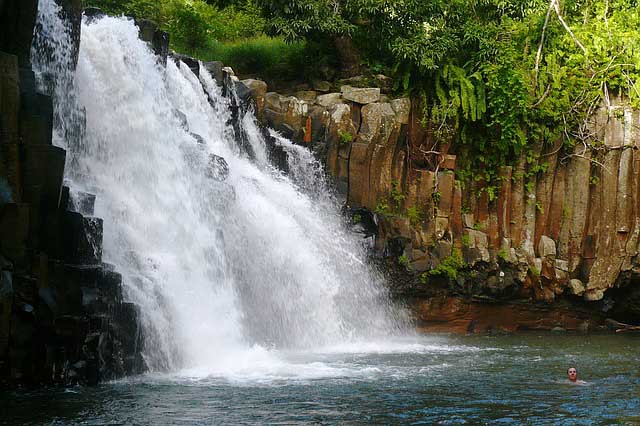 Casela Nature Park Mauritius waterfalls